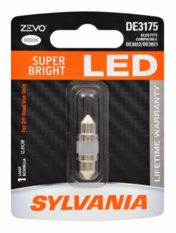 DE3175 Sylvania ZEVO® White LED Mini Bulb, 1-pk
