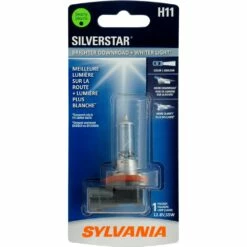 H11 Sylvania SilverStar® Halogen Headlight Bulb, Whiter Light, 1-pk