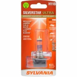 H11 Sylvania SilverStar® ULTRA Halogen Headlight Bulb, White Light, 1-pk