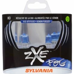 H3 Sylvania SilverStar® ZXe Headlight Bulb, 2-pk