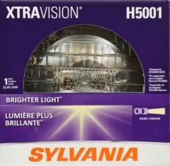 H5001 Sylvania XtraVision® Sealed Beam Headlight, Brighter Light, 1-pk