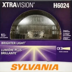 H6024 Sylvania XtraVision® Sealed Beam Headlight, Brighter Light, 1-pk