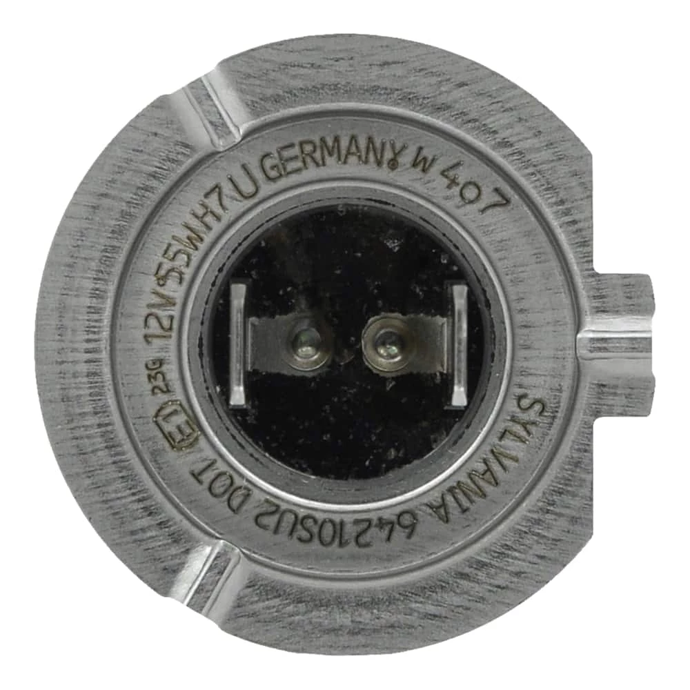 H7 Sylvania SilverStar® ULTRA Halogen Headlight Bulb, Whiter Light, 2-pk - Image 8