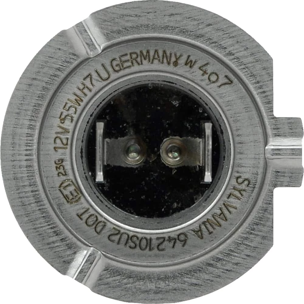 H7 Sylvania SilverStar® ULTRA Halogen Headlight Bulb, Whiter Light, 2-pk - Image 9