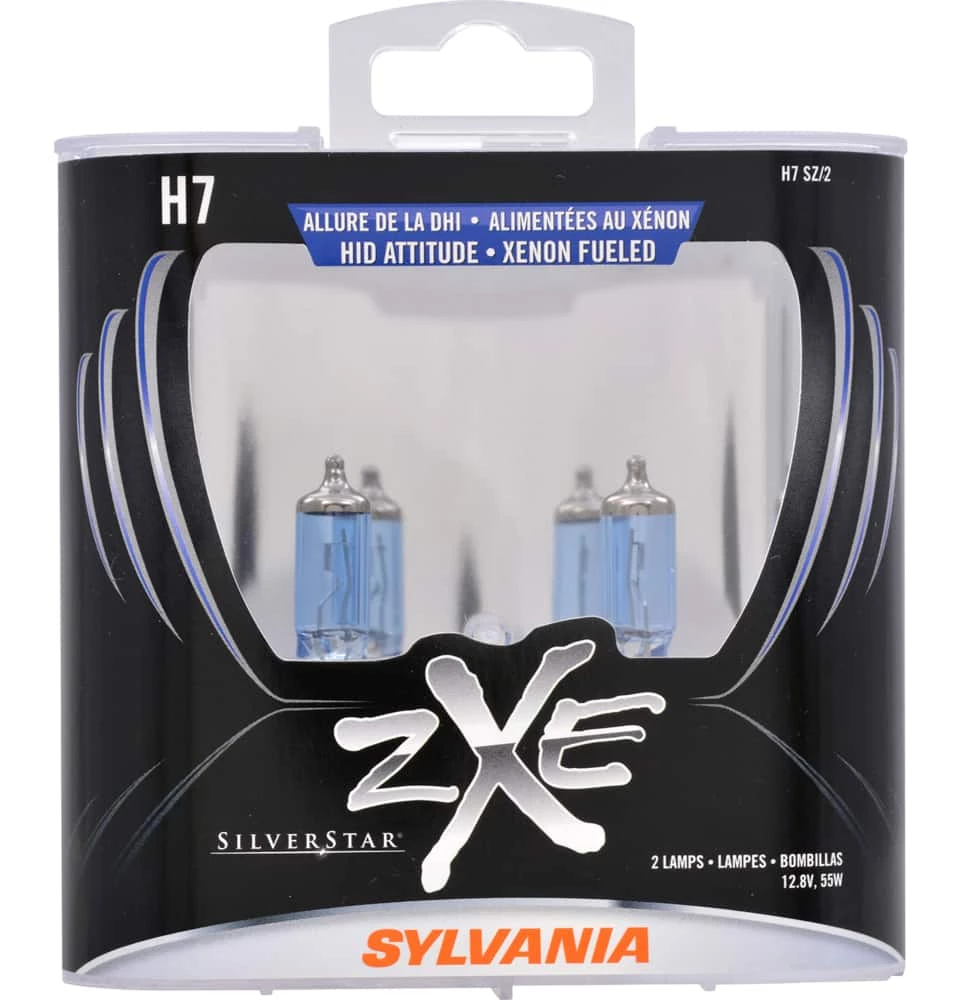 H7 Sylvania SilverStar® ZXe Headlight Bulb, 2-pk - Image 2