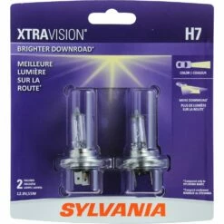 H7 Sylvania Halogen Headlight Bulb, 2-pk
