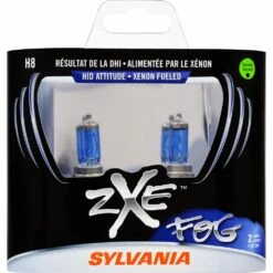 H8 Sylvania SilverStar® ZXe Headlight Bulb, 2-pk