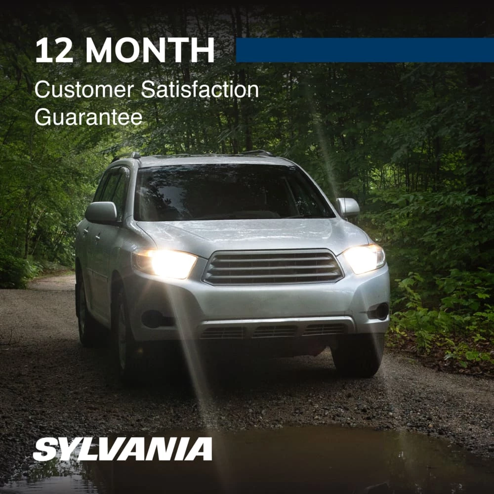 H1 Sylvania SilverStarĀ® Halogen Headlight Bulb, Whiter Light, 2-pk - Image 12