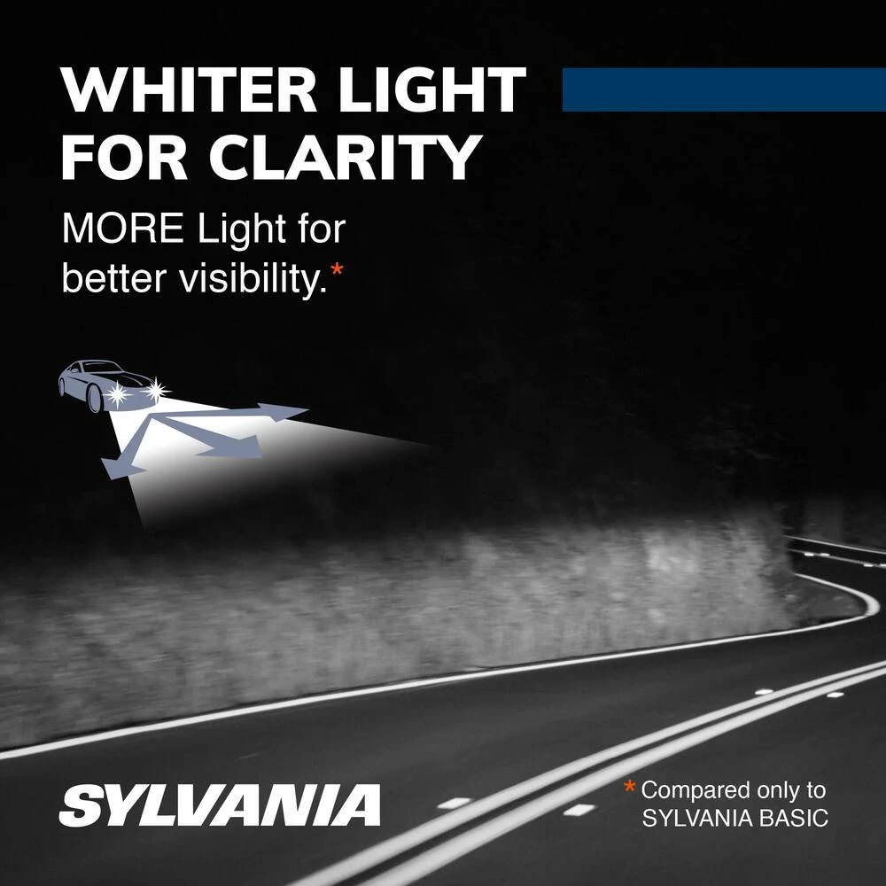H1 Sylvania SilverStar® Halogen Headlight Bulb, Whiter Light, 1-pk - Image 13